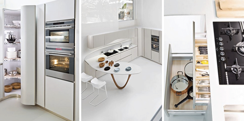 Gambar kitchen set model minimalis dan klasik  Kitchen set minimalis 