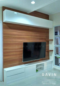 Q2509 backdrop tv minimalis modern gavin furniture