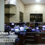 kitchen set dapur bersih