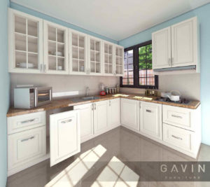 design-kitchen-set-klasik-putih