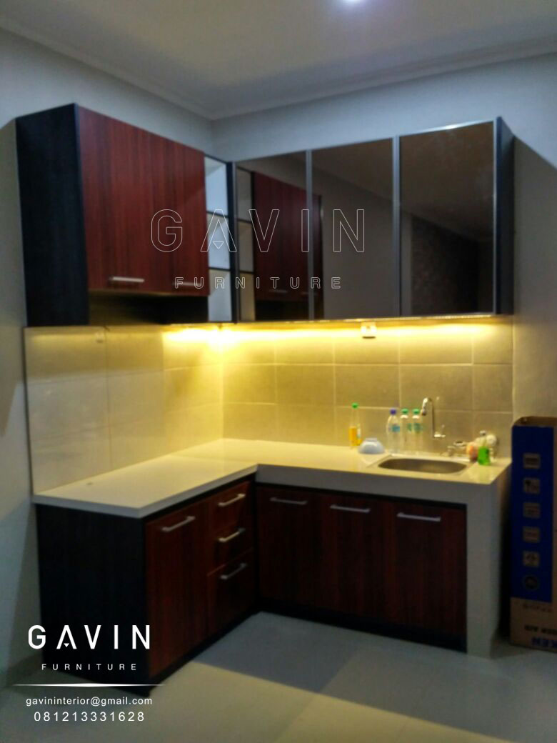Contoh Kitchen Set Minimalis Cermin Bronze Kitchen Set Minimalis