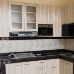 buat kitchen set minimalis hpl