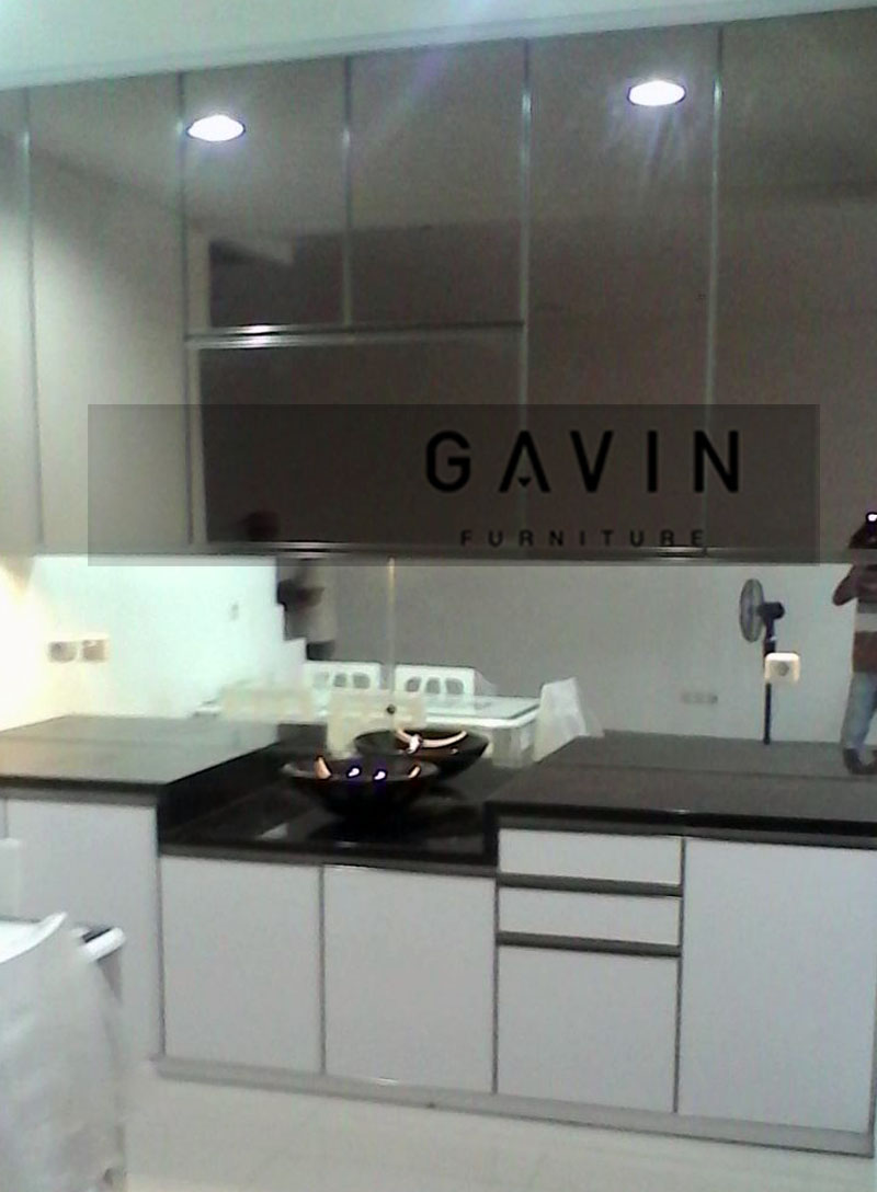 Inspirasi Penting 49+ Kitchen Set Kaca Hitam