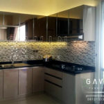 kitchen set minimalis modern full kaca