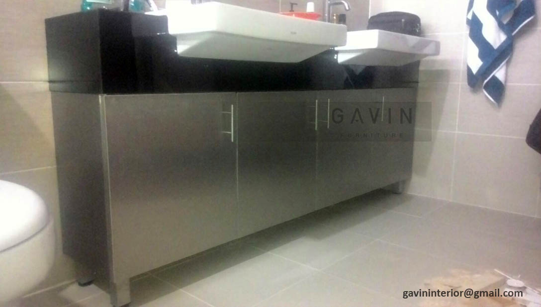 pesan meja wastafel aluminium  gavin furniture Kitchen 