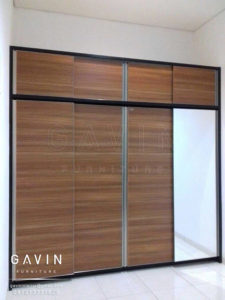 lemari baju finishing HPL project ciater Q2655