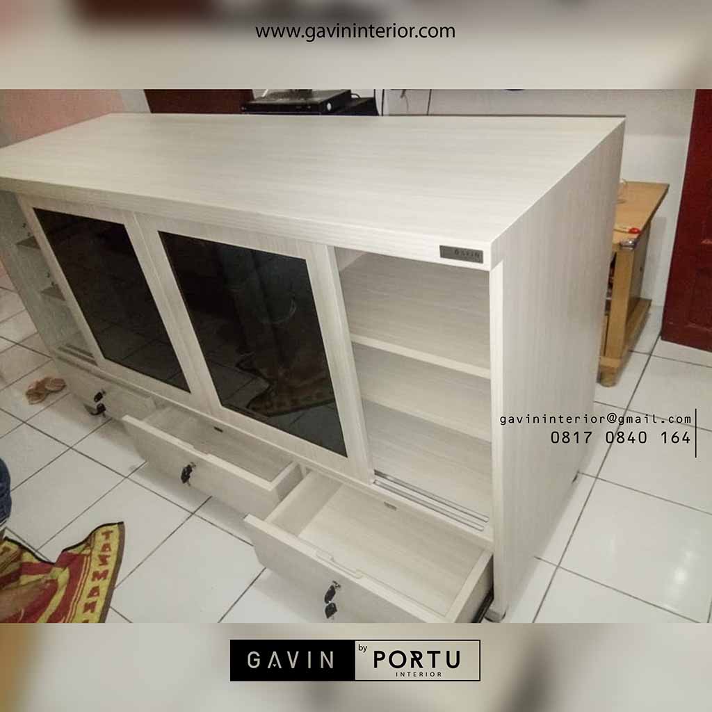 Ukuran outlet credenza tv