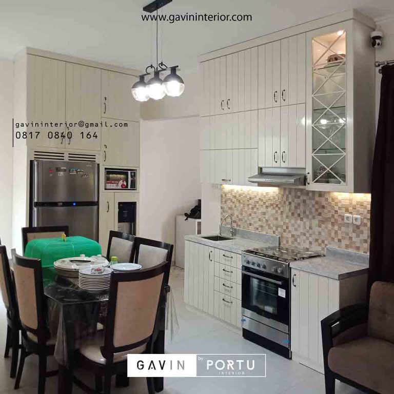 Contoh Kitchen Set Mungil Kuning Klien Benhil Tanah Abang - Kitchen set ...