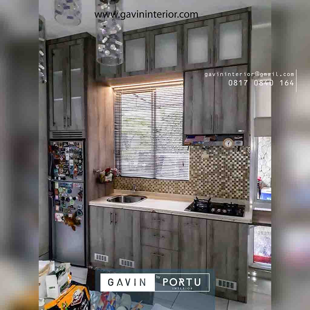 Buat Desain Lemari Dapur Minimalis Project Perumahan Foresta Bsd