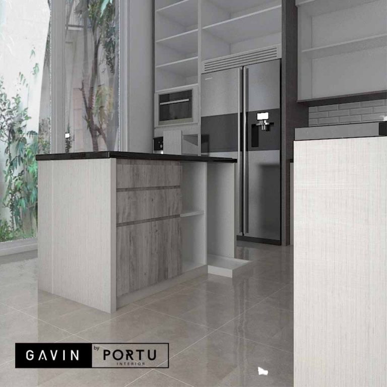 Review Pembuatan Desain Kitchen Set Minimalis HPL Grand Wisata Tambun ...