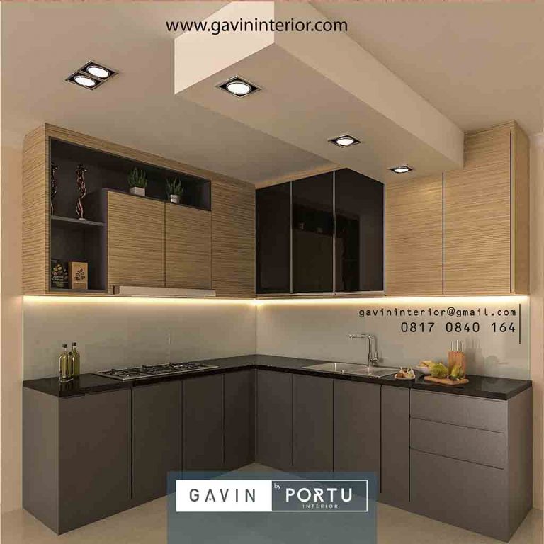 jual kitchen set terbaru kombinasi warna Kitchen set minimalis