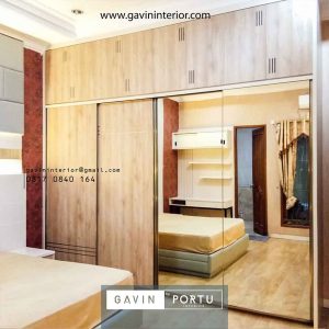 jual lemari sliding desain custom