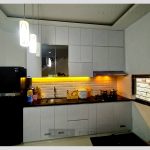 Kitchen Set Murah HPL Putih Doff So Setia Kapuk Cengkareng Jakarta ID5328